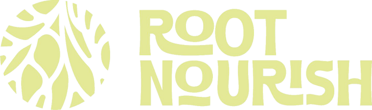 RootNourish logo – beetroot gummy and supplement brand for natural energy and circulation support